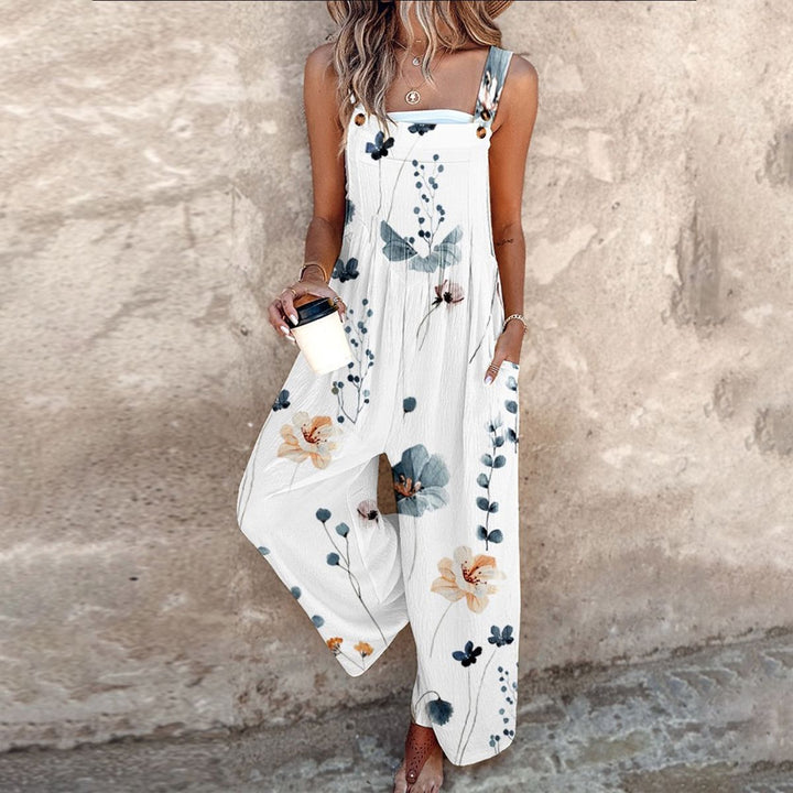 Danielle | Statement Print Comfortable Jumpsuit