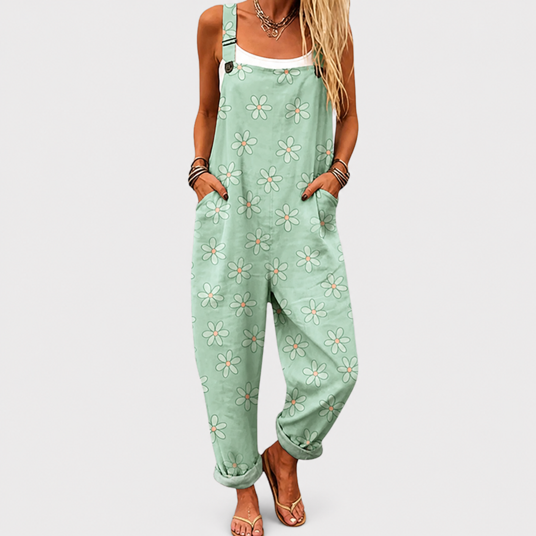 Alix | Statement Print Comfortable Jumpsuit