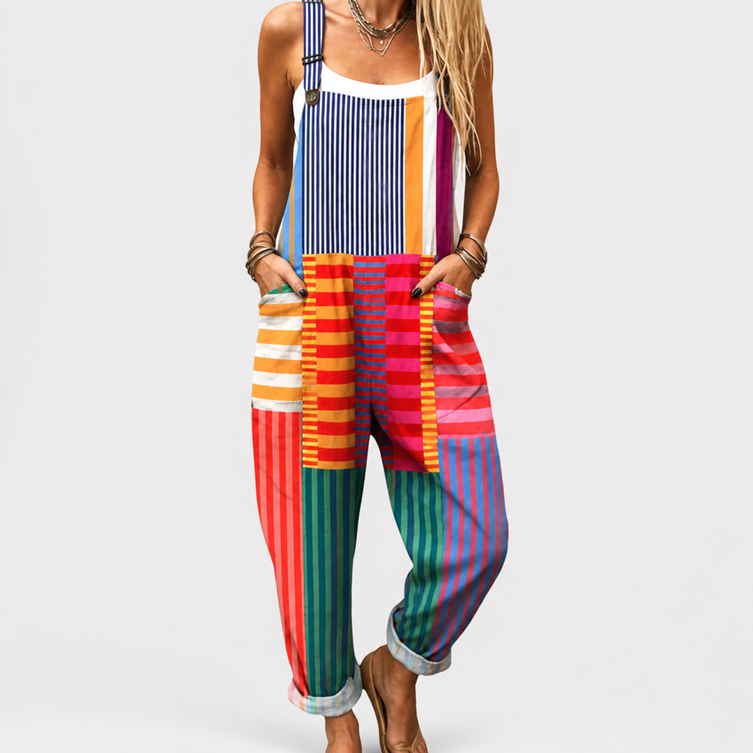 Statement Print Comfortable Jumpsuit
