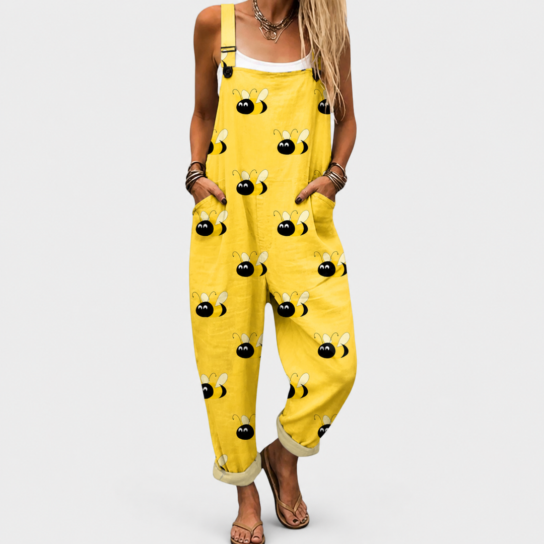 Statement Print Comfortable Jumpsuit