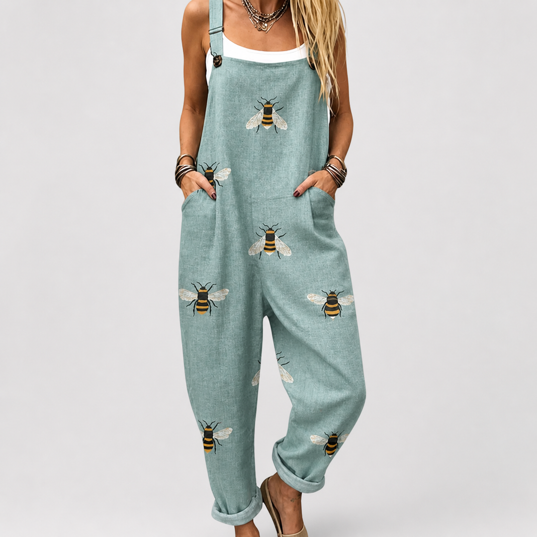 Statement Print Comfortable Jumpsuit