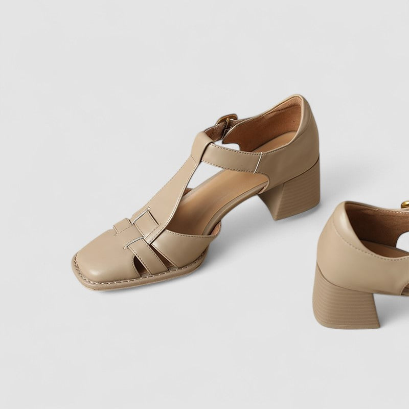 DELACROIX | Véronique Heeled Mary Janes