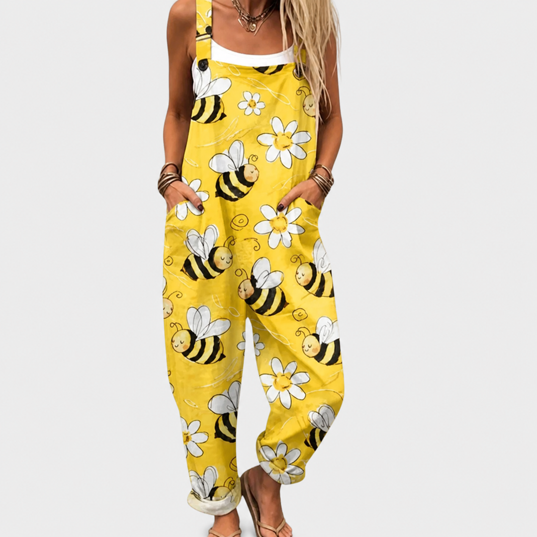 Ginette | Statement Print Comfortable Jumpsuit