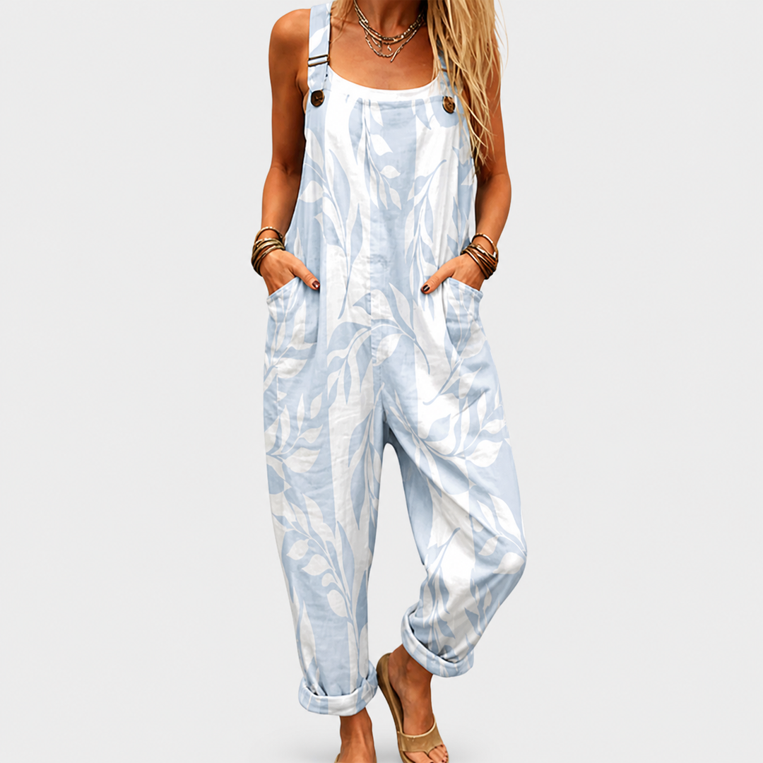 Maud | Statement Print Comfortable Jumpsuit