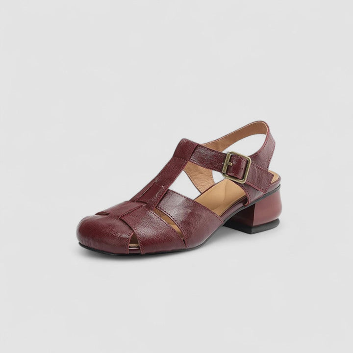 DELACROIX | Ajourée Babies with Heel Sandrine