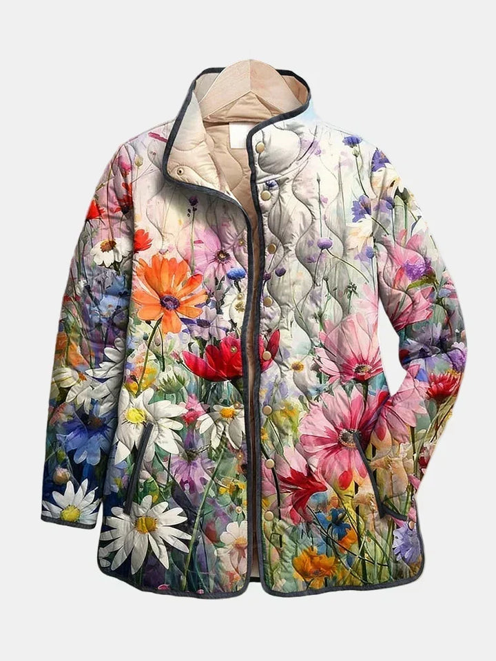 DELACROIX | Quilted Jacket Wildflower Manon