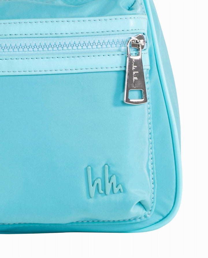 Women's Nylon Shoulder Bag In Capri Blue