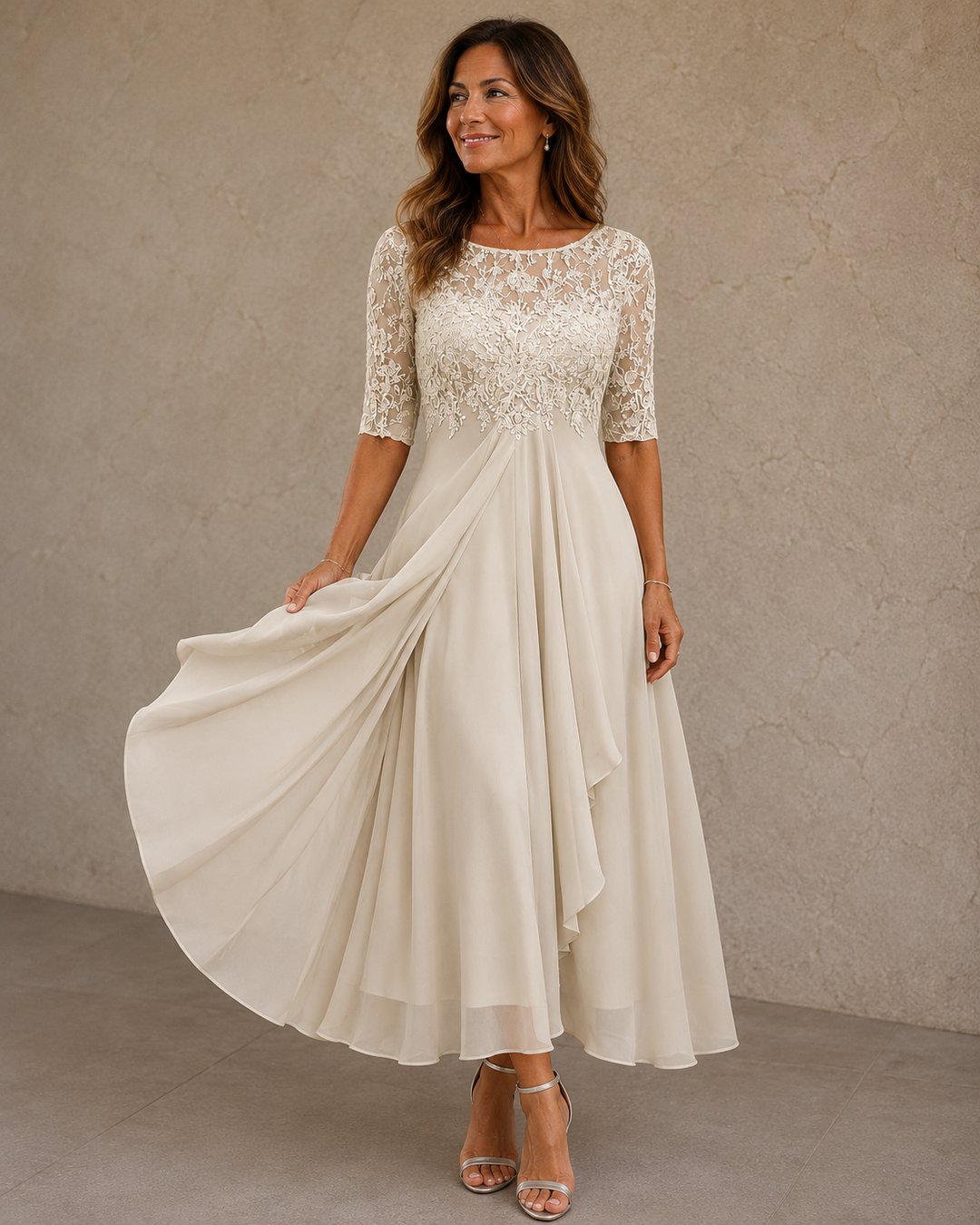 Abella™ | Chiffon Dress