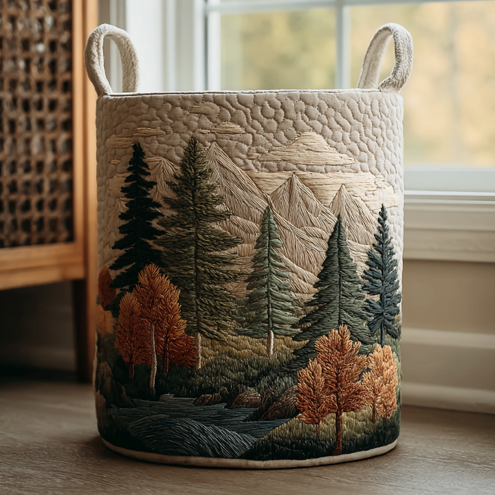 Forest Laundry Basket NCU0QN056