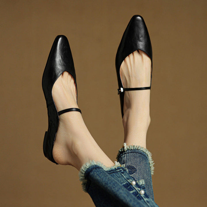 Renata | Mules in Genuine Leather