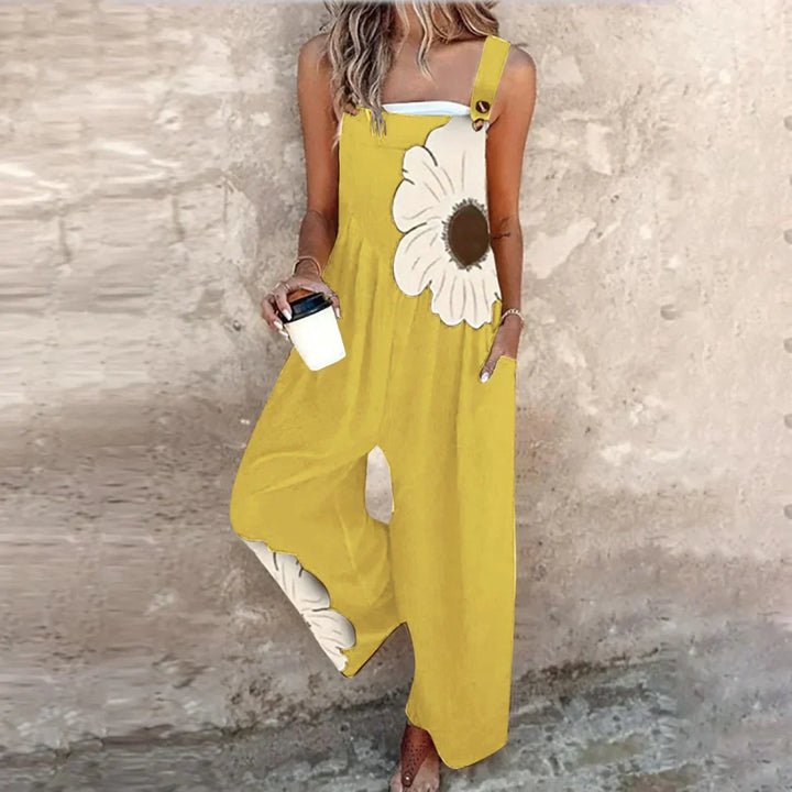 Danielle | Statement Print Comfortable Jumpsuit