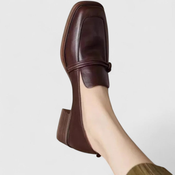 DELACROIX | Square Toe Moccasins Michèle