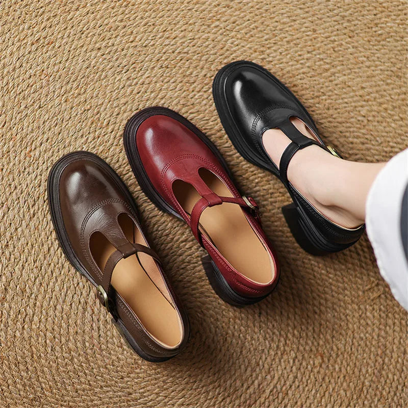 DELACROIX | Elise Block Heel Mary Jane