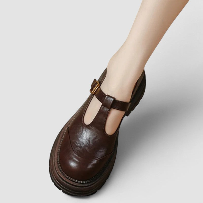 DELACROIX | Chloé Chunky Sole Mary Janes