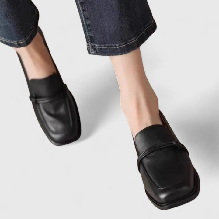 DELACROIX | Square Toe Moccasins Michèle