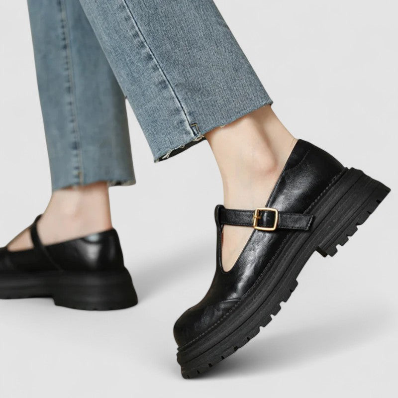 DELACROIX | Chloé Chunky Sole Mary Janes