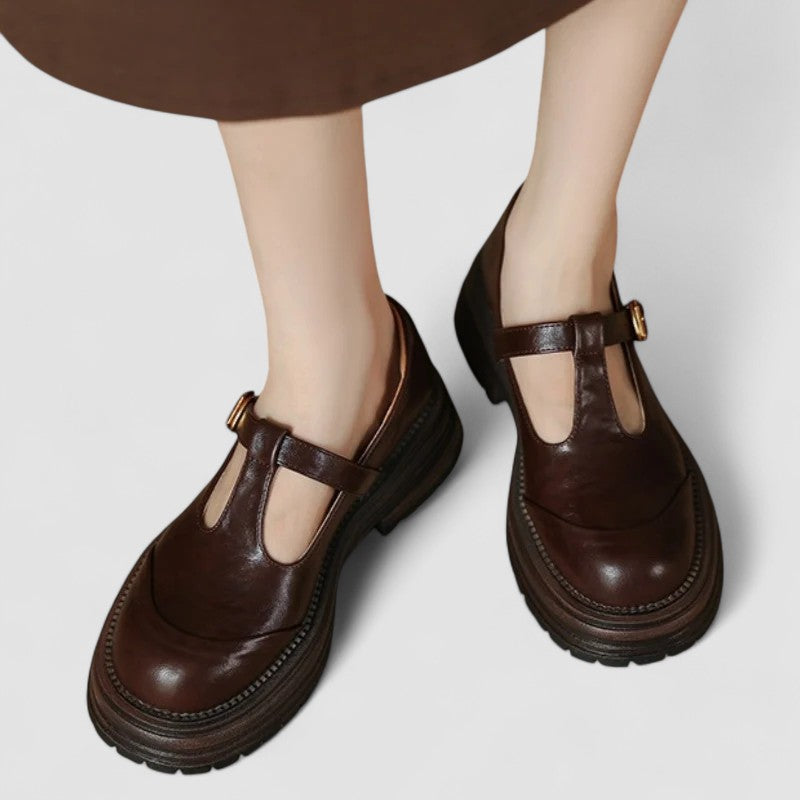 DELACROIX | Chloé Chunky Sole Mary Janes