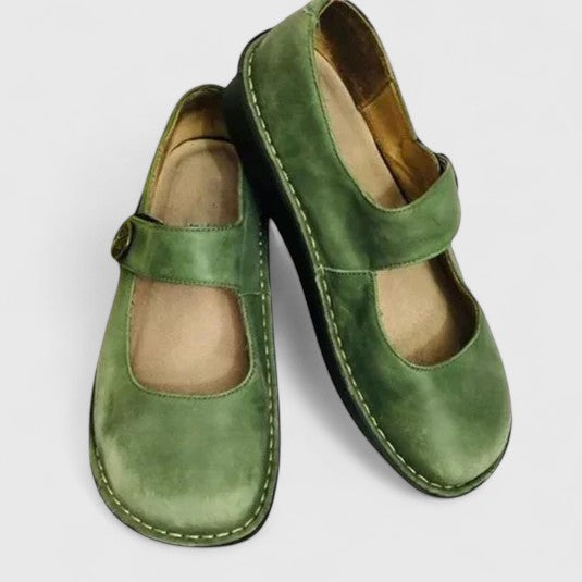 DELACROIX | Babies Patinated Leather Monique