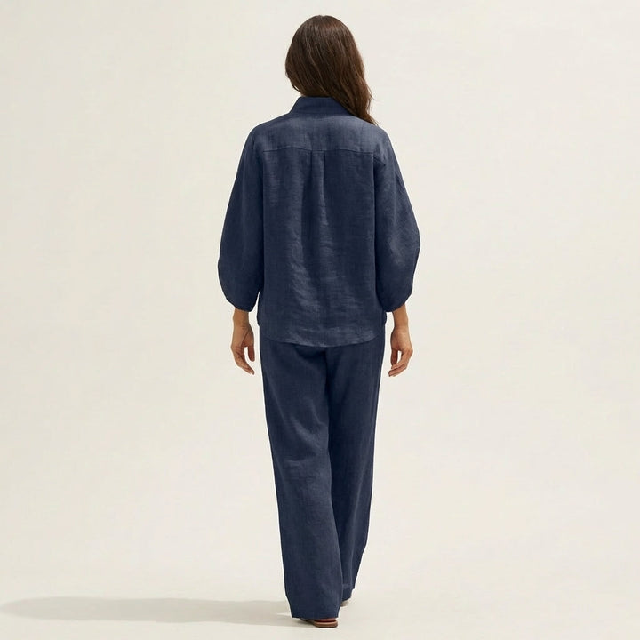 LUCIENNE | LINEN TWO-PIECE SET