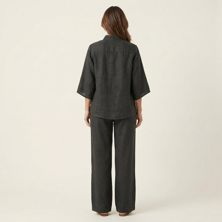 LUCIENNE | LINEN TWO-PIECE SET
