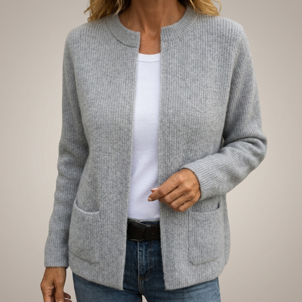 DELACROIX | Juliette Soft Knit Zip Gilet