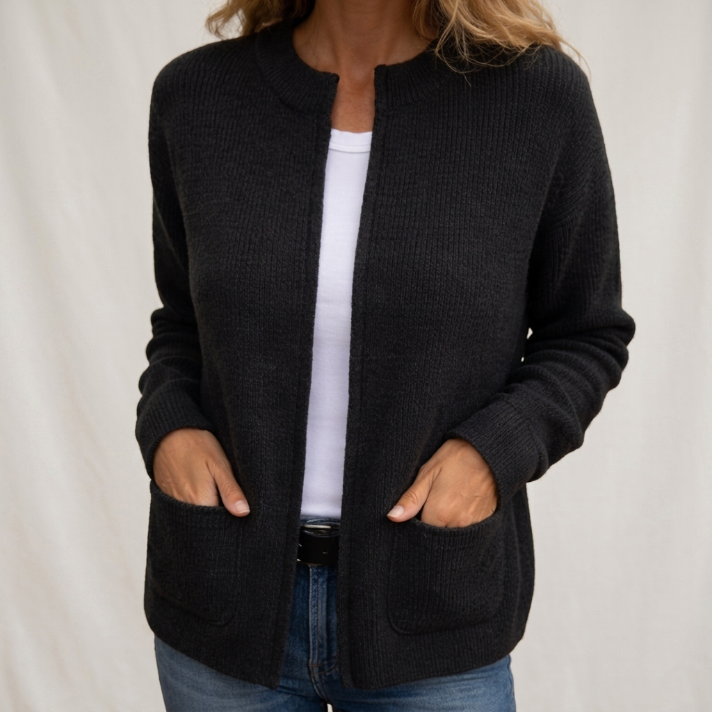 DELACROIX | Juliette Soft Knit Zip Gilet