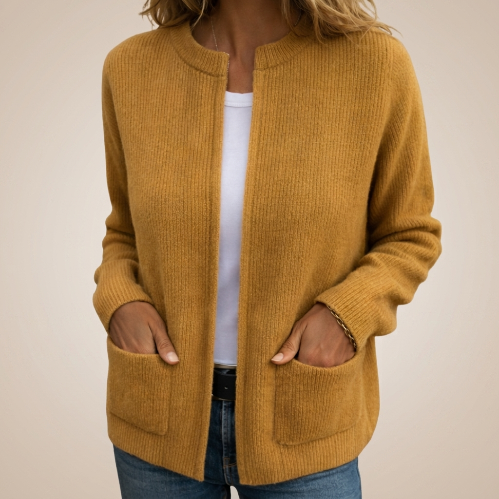 DELACROIX | Juliette Soft Knit Zip Gilet