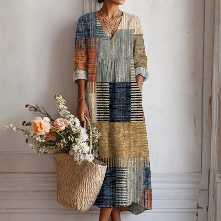 Ana™ | Abstract Print Dress