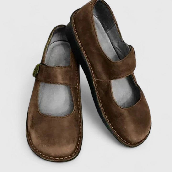 DELACROIX | Babies Patinated Leather Monique