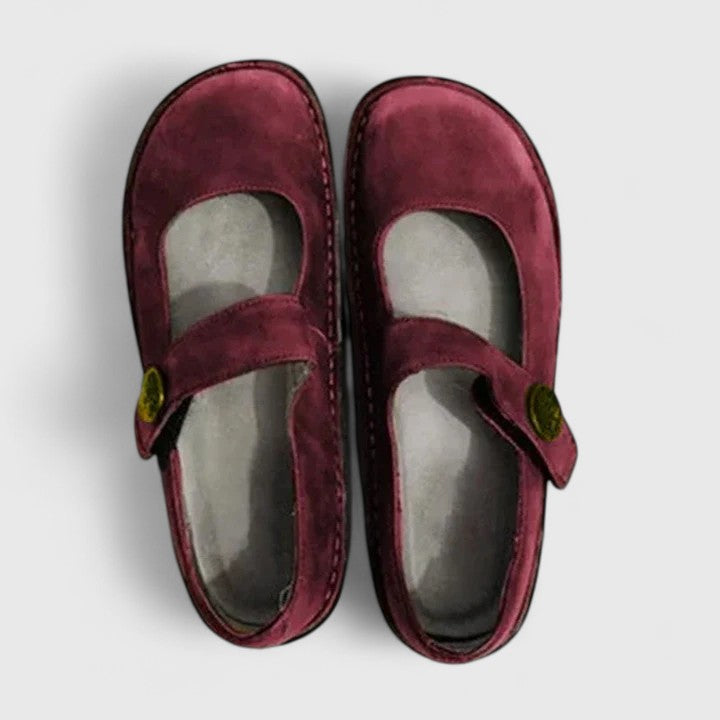 DELACROIX | Babies Patinated Leather Monique