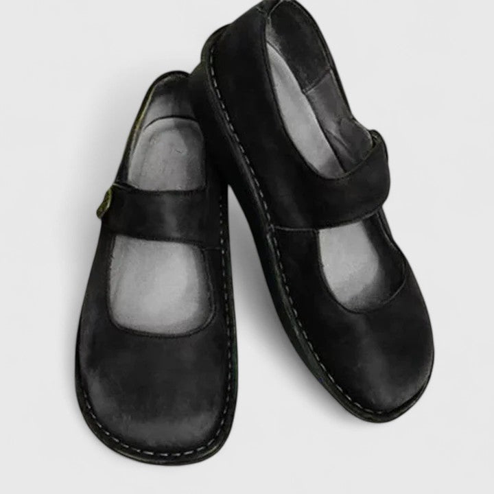 DELACROIX | Babies Patinated Leather Monique