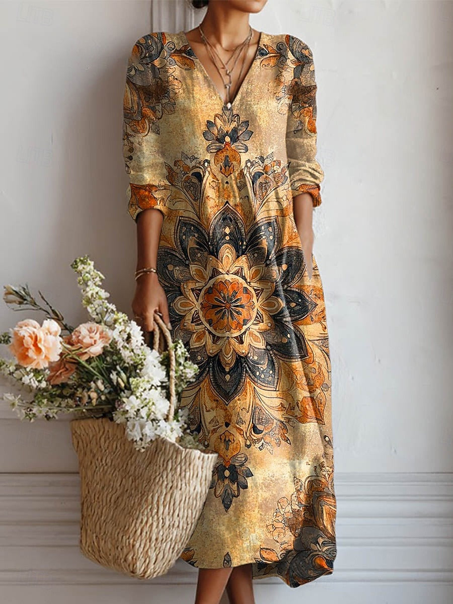 Long Bohemian Dress