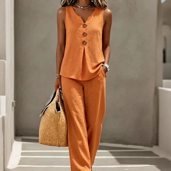 Crema | Relaxed Two-Piece Set